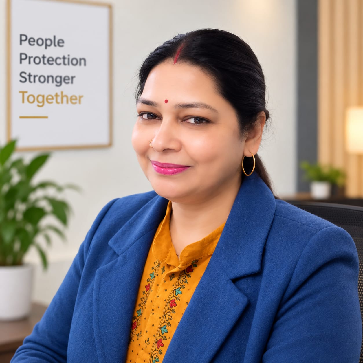 Mrs. Asha, Head of Office Operations